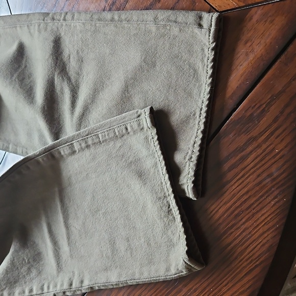 Levi's 501 93 Moss Green Cotton Non Stretch Straight Leg Jeans 36x31 - Picture 8 of 16